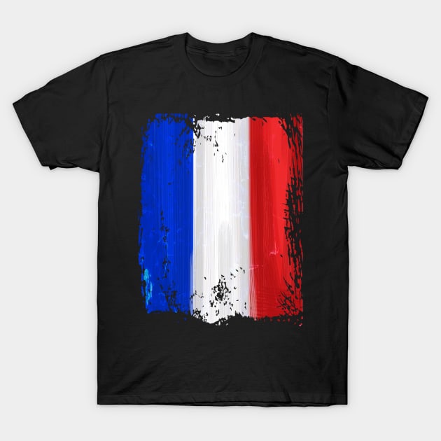 France Flag T-Shirt by Dojaja